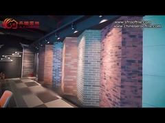 Imitation Wood Grain MCM Clay Tile Environmentally Flexible Wall Tile