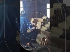 The iron red glaze will magically transform into beautiful colors roof tile after high-temperature