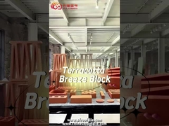 Construction Material Ventilated Breeze Block For Wall Decorative Terracotta Brick Hollow