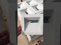 Light white cement decorative wall blocks