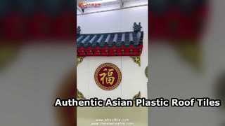 Asian Plastic Roof Tiles Authentic Charm