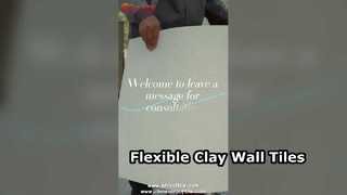 Flexible Clay Tiles for Stunning Walls