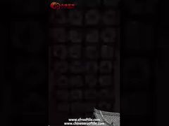 Modern Garden Wall Red Perforated Breeze Bricks