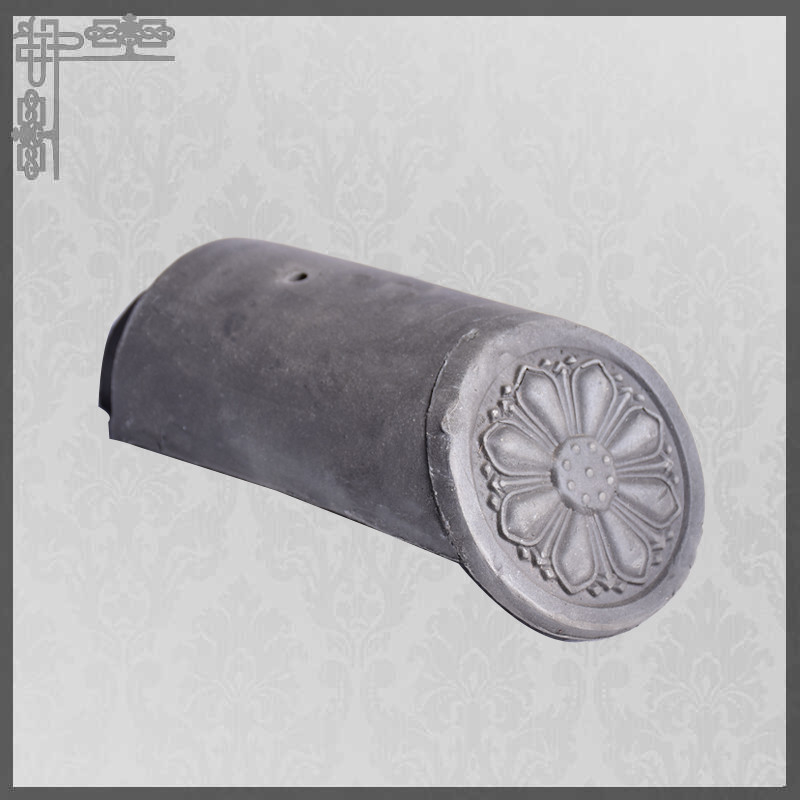 Antique Asian Style Chinese Clay Roof Tiles Eaves Ceramic Roof Tiles