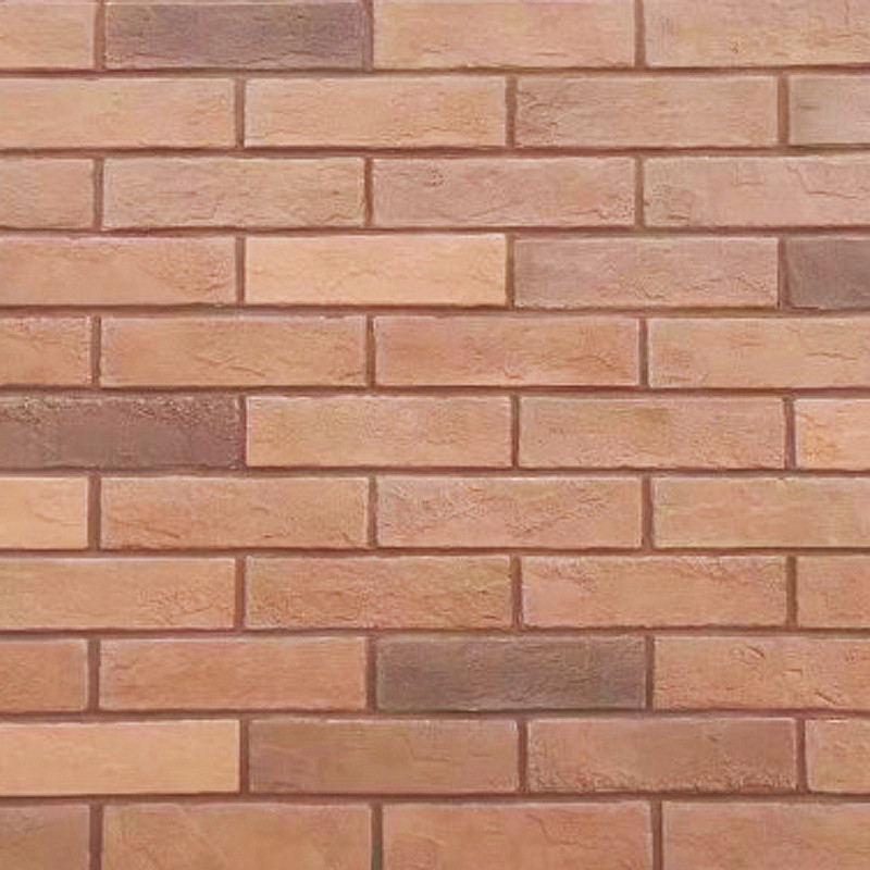 3D Outdoor Thin Matt 4mm Flexible Ceramic Tile Split Imitate Brick Aging Resistance