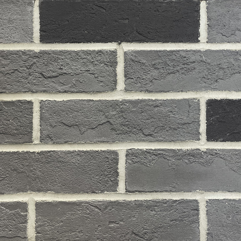 3D Outdoor Thin Matt 4mm Flexible Ceramic Tile Split Imitate Brick Aging Resistance