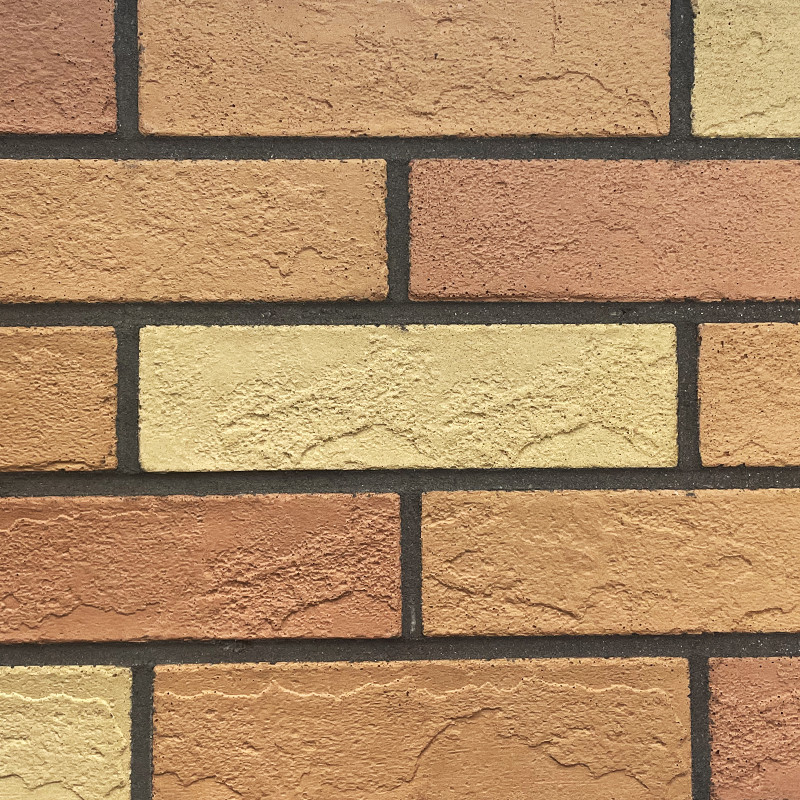 3D Outdoor Thin Matt 4mm Flexible Ceramic Tile Split Imitate Brick Aging Resistance