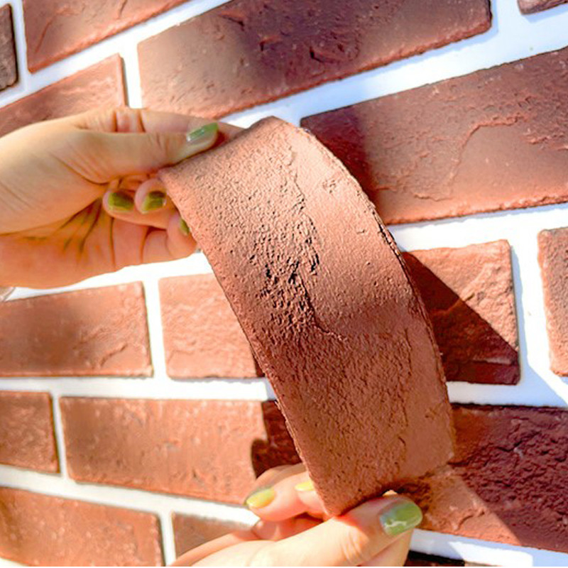 Lightweight MCM Material Flexible Ceramic Tiles Brick For Exterior Interior Wall Flooring