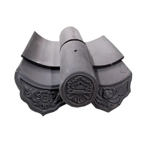 Chinese Tea House Roof Tile Sushi Residence Restaurant Decorative Roof Clay Material Tile