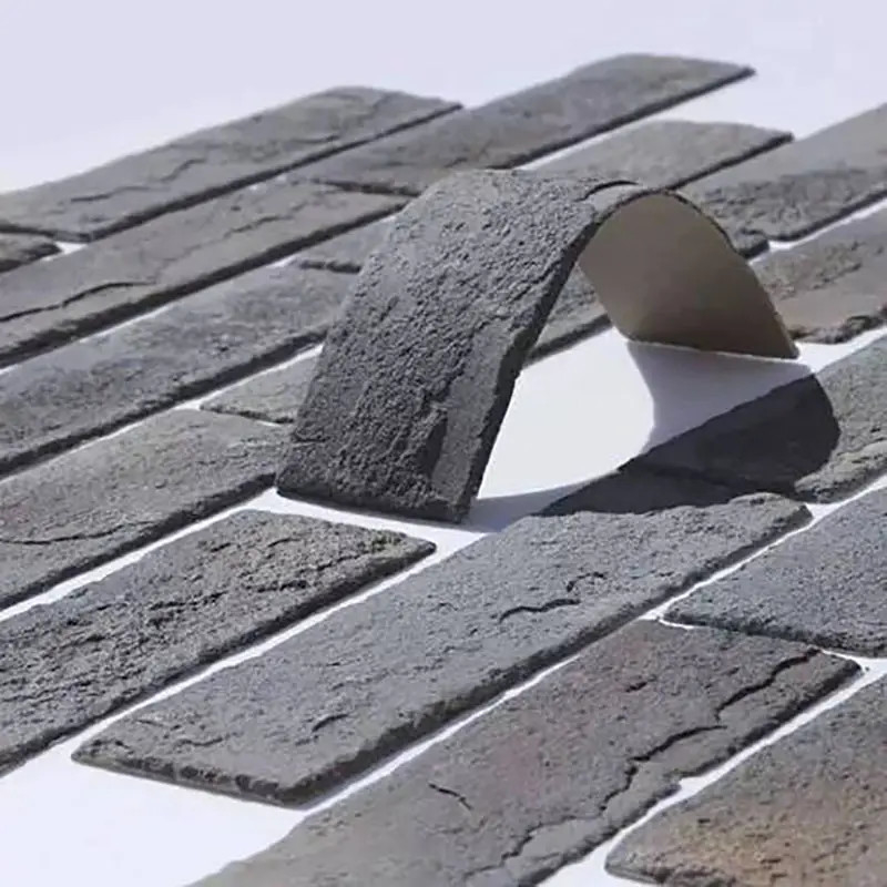 Mcm Material Soft Stone Tiles Thin And Lightweight