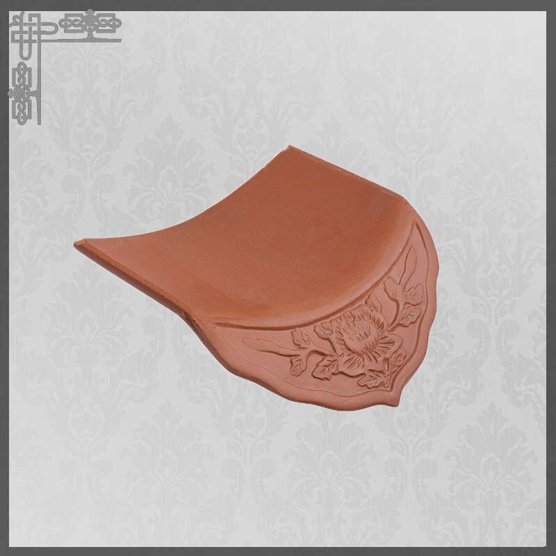 Beautiful 12mm Chinese Clay Roof Tiles Graphic Design
