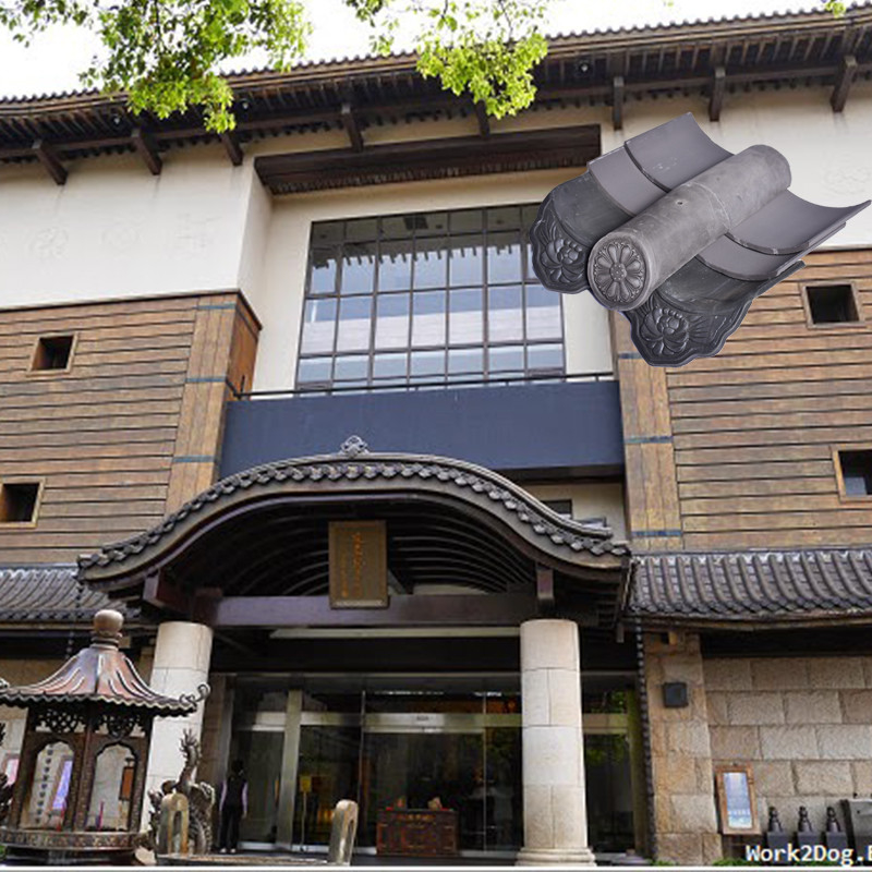 Kawara Decorative Ornament Japanese Roof Tiles Roofs For Japanese Traditional Houses
