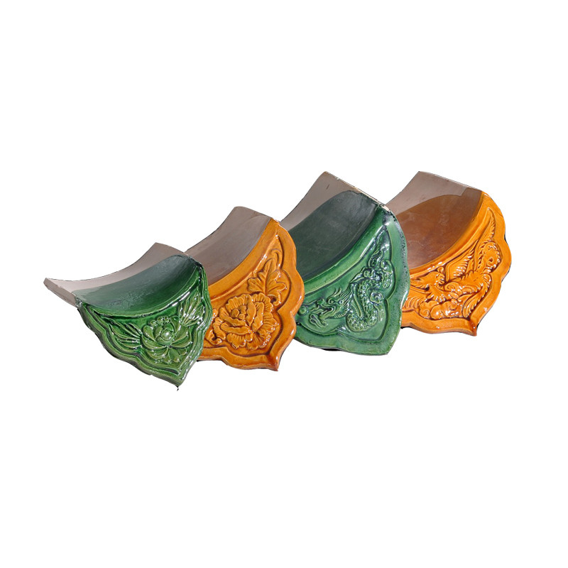 Buddhist Chinese Temple Roof Tiles Waterproof