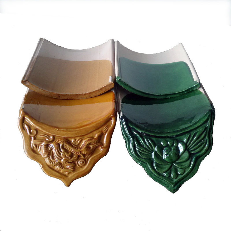 Buddhist Chinese Temple Roof Tiles Waterproof