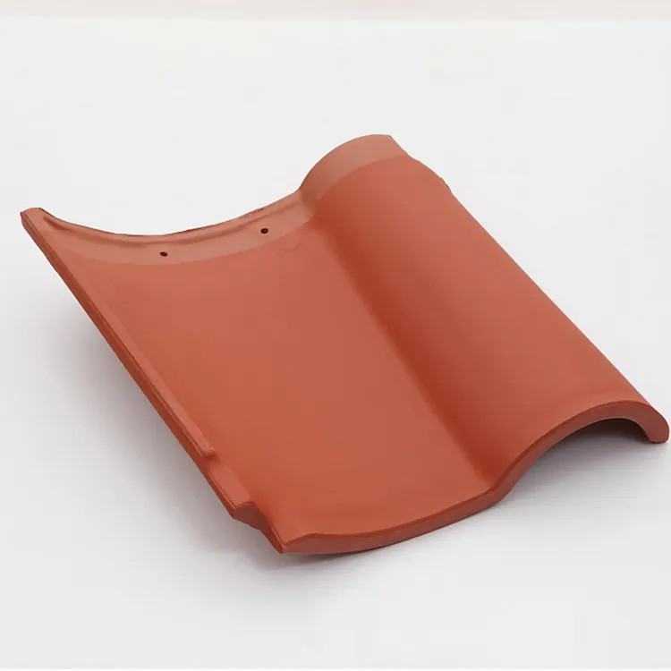 Ceramic Glossy Spanish Colorful Clay Roof Tile Modern Design