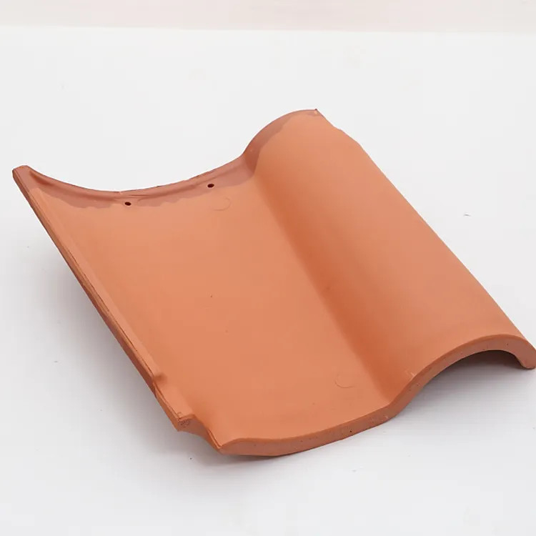 Ceramic Glossy Spanish Colorful Clay Roof Tile Modern Design