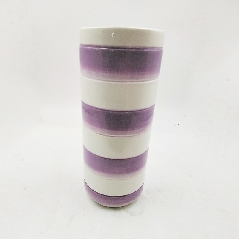 Minimalist Modern Decorative Vases Custom Size For Large Luxury Room White Ceramic Flower Vase Designed For Living Room