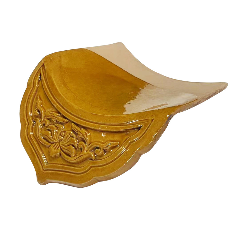 Customized Glazed Roof Tiles in Various Color for Garden Pavilion and Modern Buildings