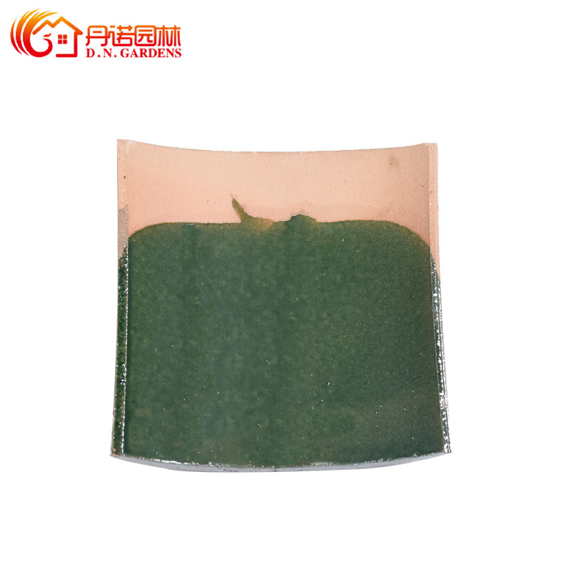Chinese Antique Style Glazed Drip Roof Tiles For Garden Pavilion And Modern Buildings In Terracotta