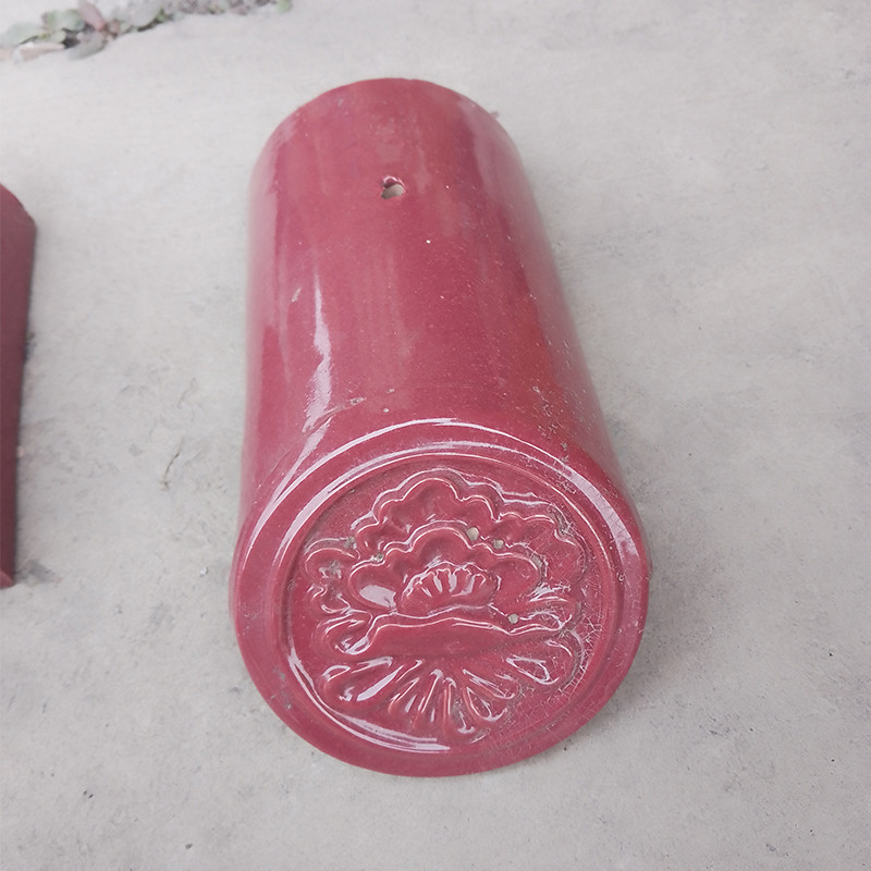 Customizable Colorful Chinese Glazed Roof Tiles for Parks and Traditional Buildings