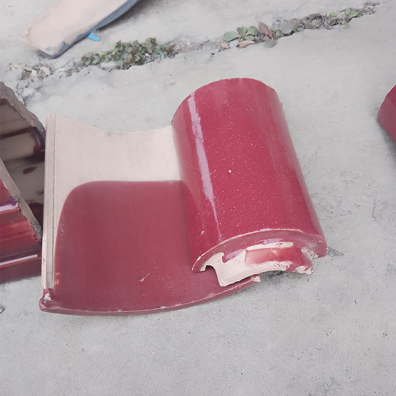 Customizable Colorful Chinese Glazed Roof Tiles for Parks and Traditional Buildings