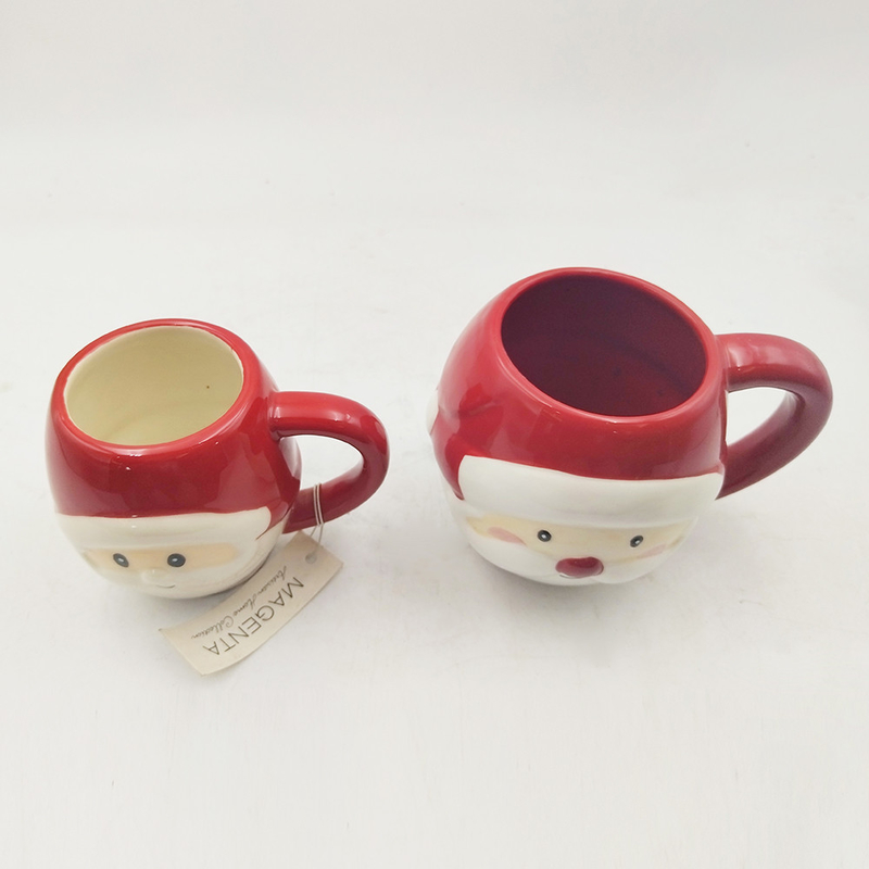 Cute Custom Ceramic Animals 3D Face Mugs Hand Painted Novelty Coffee Cup For Gift Home Restaurant