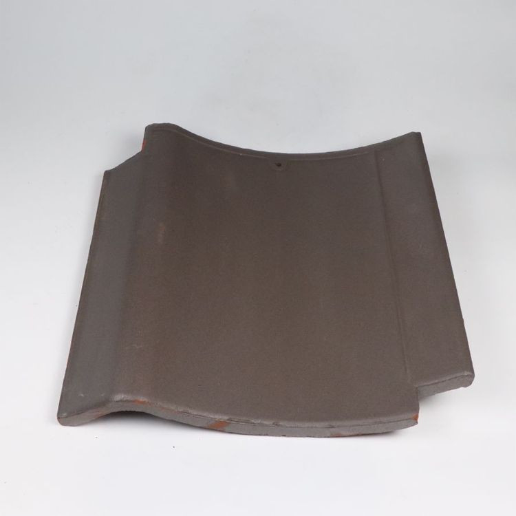 Matt And Unglazed Frost-Proof Japanese Roof Tiles For Concrete Wooden Or Steel Structures