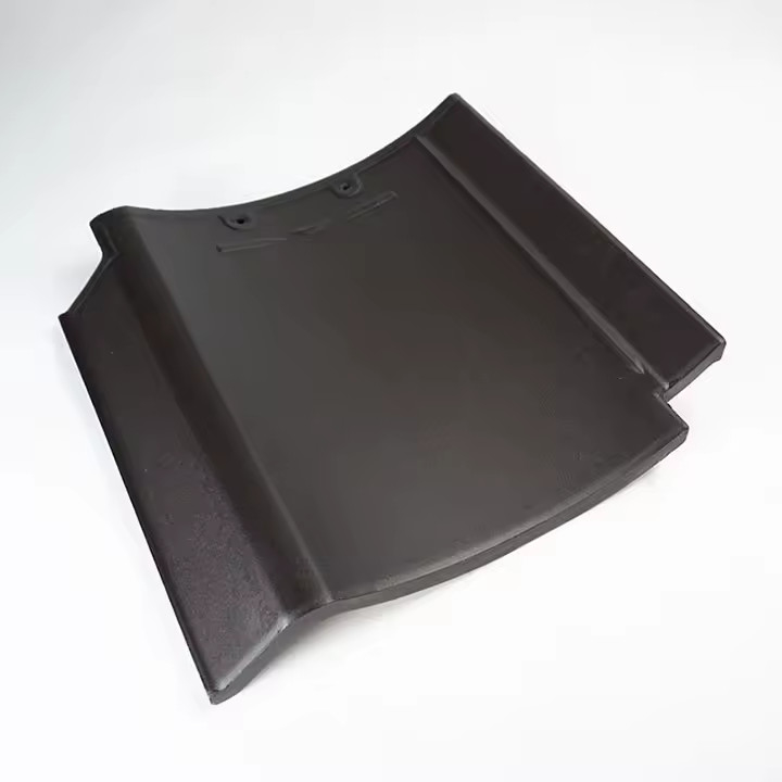 Durable And Classic Japanese Style Roof Shingle Ceramic Roof Tiles 310*310mm Waterproof Heat-Resisting