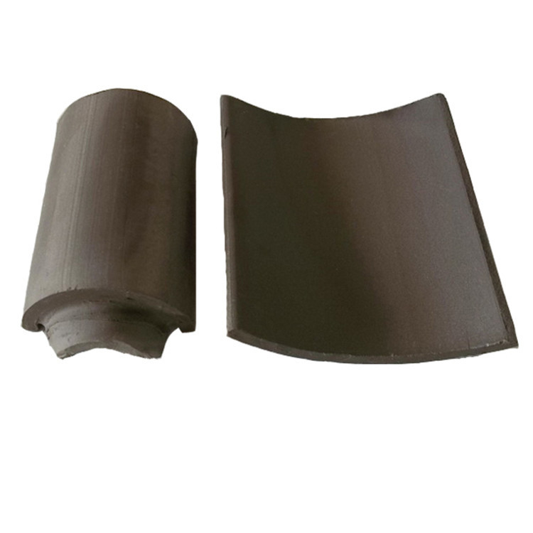Unglazed Buddhist Temple Chinese Grey Clay Roof Tile Eco Friendly Long Lasting For Classic Architecture