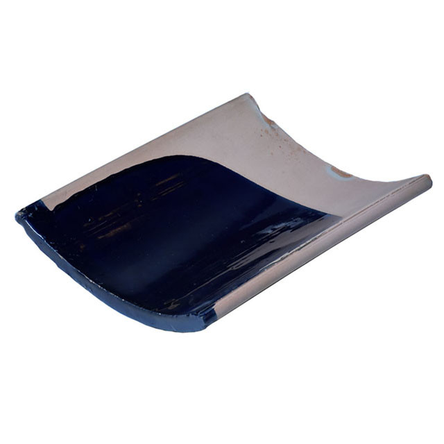 Chinese Glazed Roof Tile Glossy Blue High Durability For Traditional And Modern Homes Construction Material