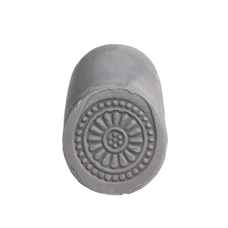 Authentic Traditional Chinese Temple Roof Tiles Premium Grey Clay Timeless Appeal Perfect For Roof Restoration