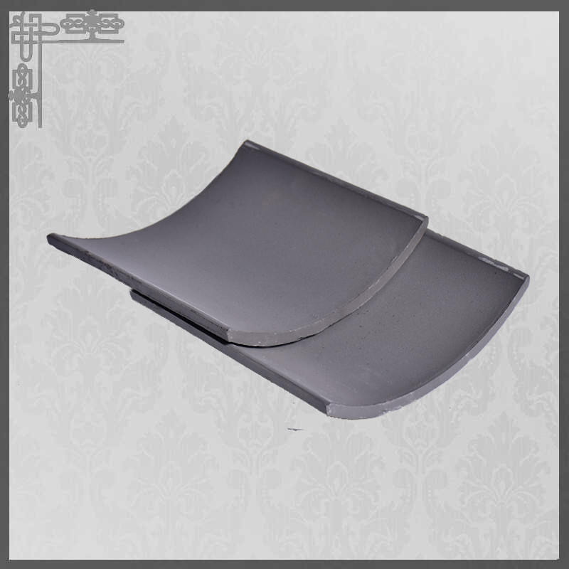 High-Quality Craftsmanship Chinese Grey Clay Roof Tiles Classic Design Ideal for Traditional Architecture