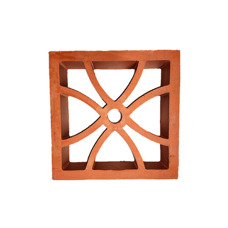 Firebrick Refractory Lightweight Modern Design Courtyard Exterior Hollow Clay Hollow Terracotta Breeze Block