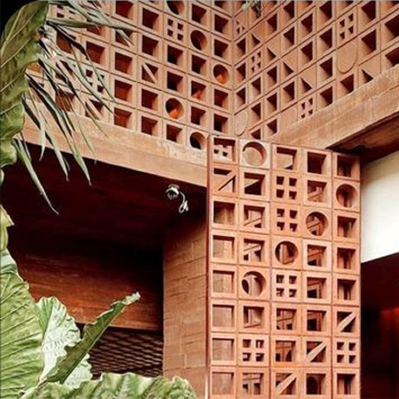 Hawaii Screen Tile High Quality Clay Brick Building Materials Red Breeze Block Construction Bricks Fast Delivery
