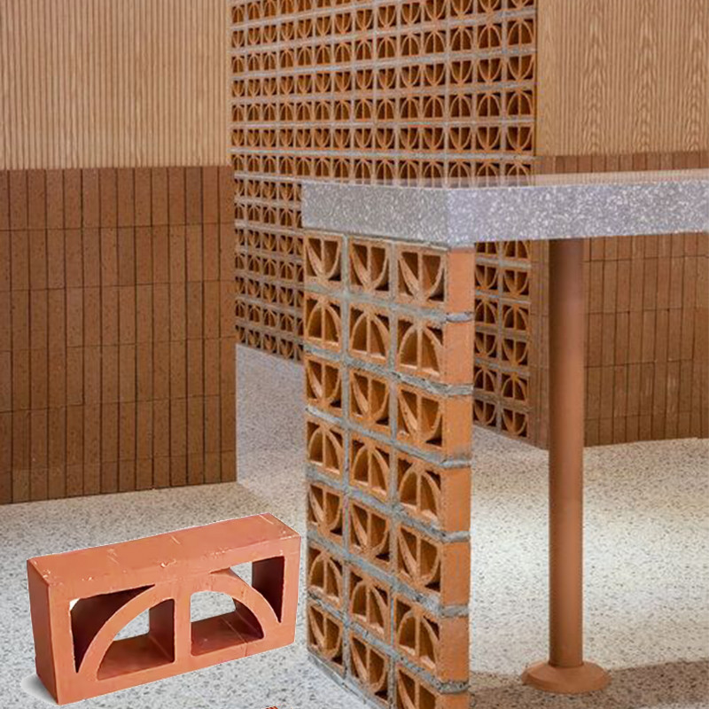 Building Material Wall Decoration Hollow Brick Terracotta Breeze Block For Home Office Kitchen And Open Walls