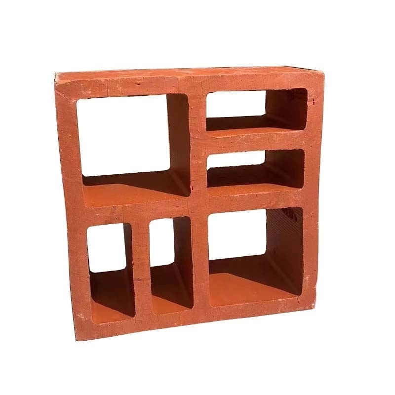 Ventilating Screen Breeze Block Building Materials Red Clay Made In China Manufacturer Bricks Construction Bricks