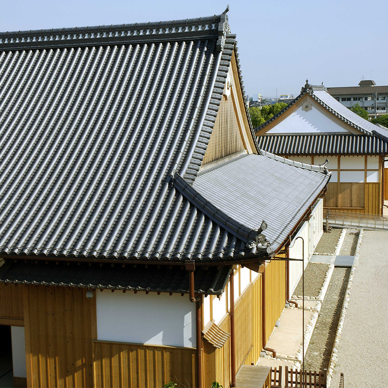 Japan Ancient Antiqued Buildings Villa Rooftop Japanese Old Building High Quality Antique Roof Tiles
