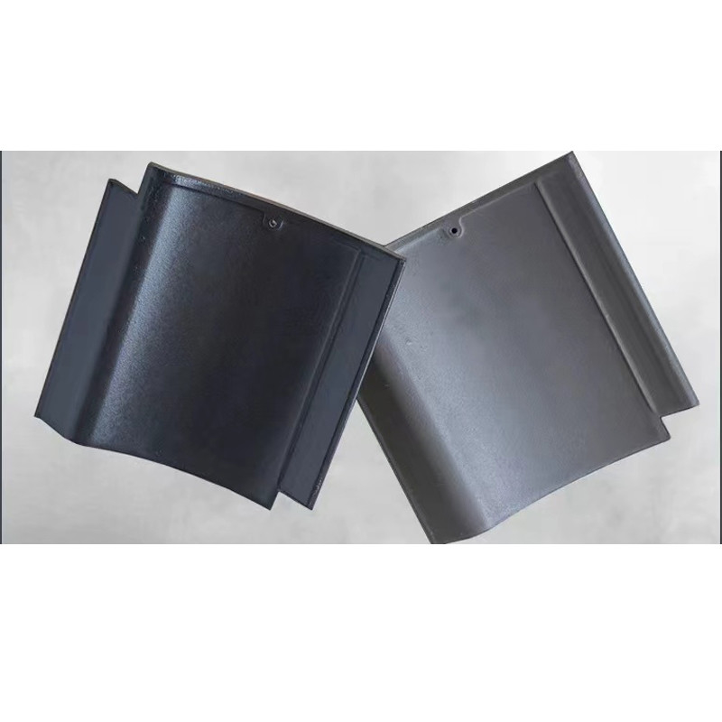 Curved Design Japanese Roofing Tiles Ceramic Waterproof Material Rustic Charm Suited for Traditional Home