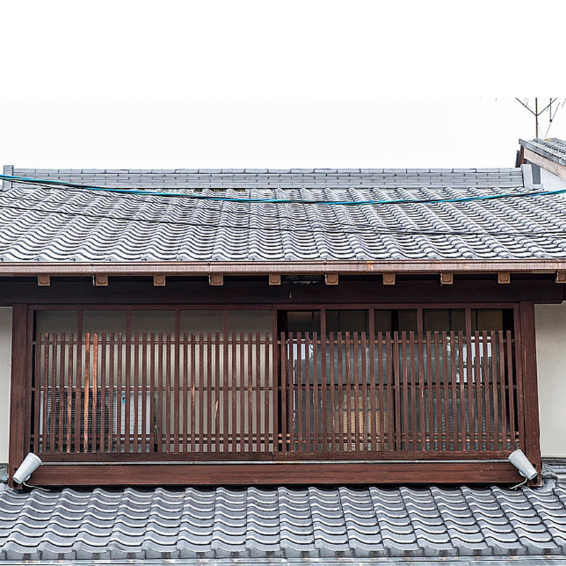 Authentic Japanese Roofing Slate Tiles Natural Roof Material Versatile Colors Enhances Traditional Architecture