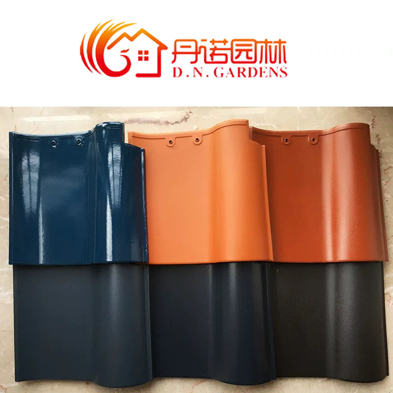 Eco-Friendly S-Curve Spanish Roof Tile Natural Finish Ceramic Energy-efficient Design Sustainable Roofing Solution