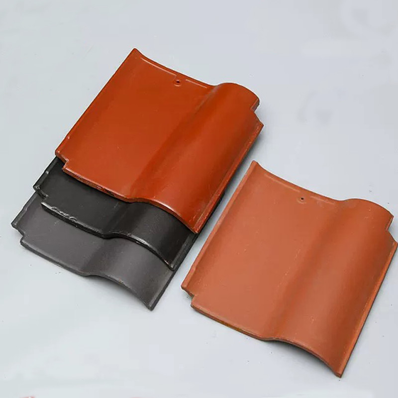 Classic S-Curve Spanish Roof Tile Weather-Resistant Clay Traditional Aesthetic Long-Lasting for Homes and Buildings