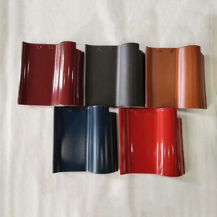 Spanish Ceramic S Type Roof Tile For Western Style Building Roof Villa Hotel