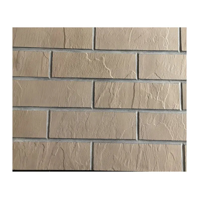 Fast Install Brick Veneer MCM Antique Red Facing Brick Hotel Decorative Exterior Wall Flexible Combined Ceramic Tile