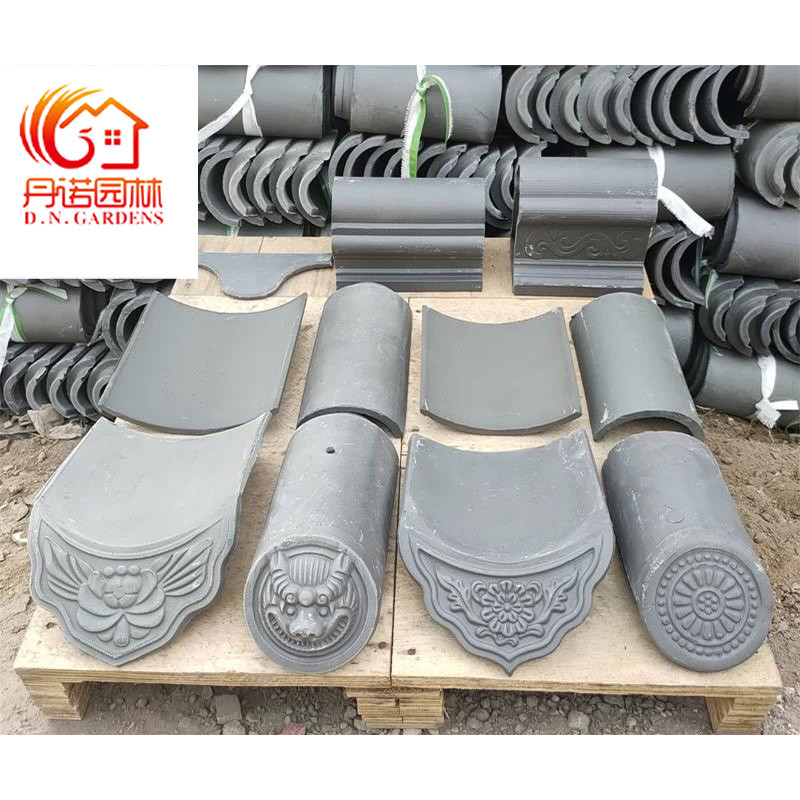 Custom Grey Clay Roofing Solutions Chinese Tile Crafted to Perfection for Your Home