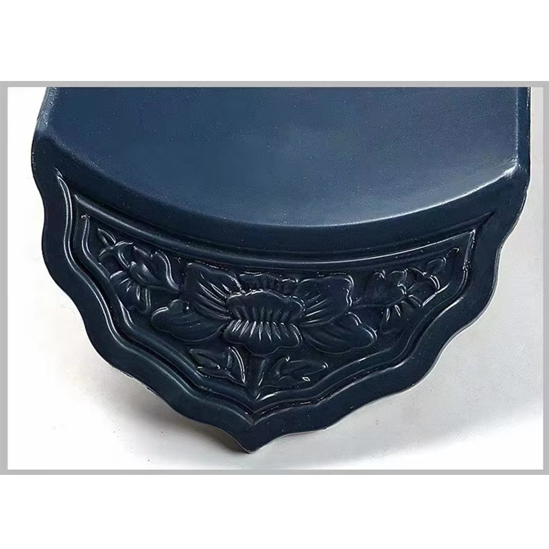 Ornate Decorative Chinese Temple Roof Tile Vibrant Colors Cultural Sites