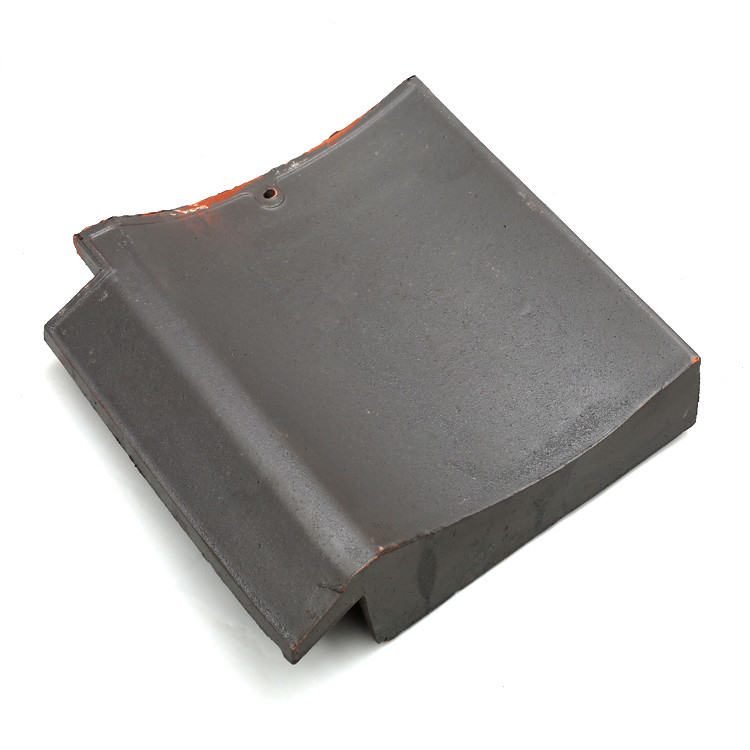 Japanese Roof Tiles Traditional Kawara Clay Made Grey Glazed For Durable Aesthetic Home Roofing
