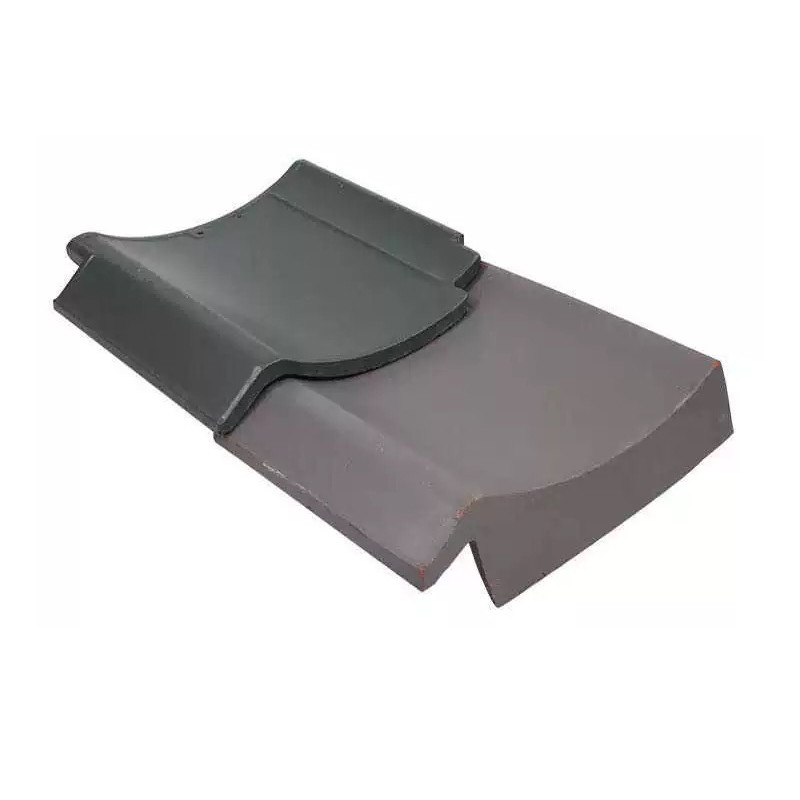 Traditional Japanese Oya-Kawara Roof Tiles Large Terracotta for Rustic & Sturdy House Roofs