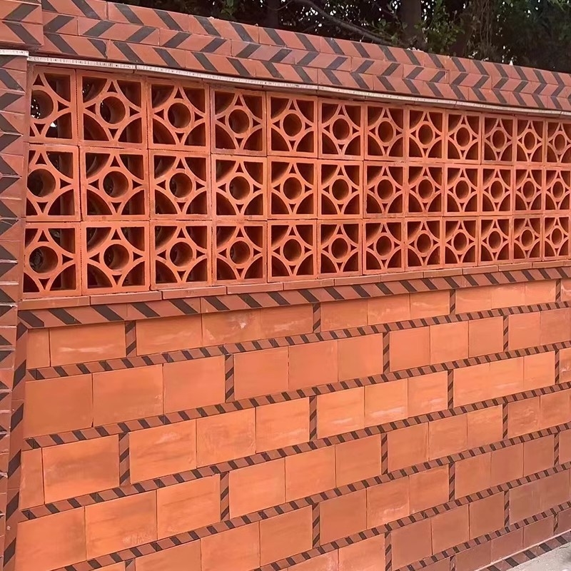 Modern Breeze Block Decorative Window Terracotta Brick Screen Wall Partition Tile