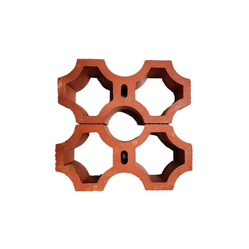 Classical Design Handmade Terracotta Garden Wall Blocks For Exterior Facades And Walls