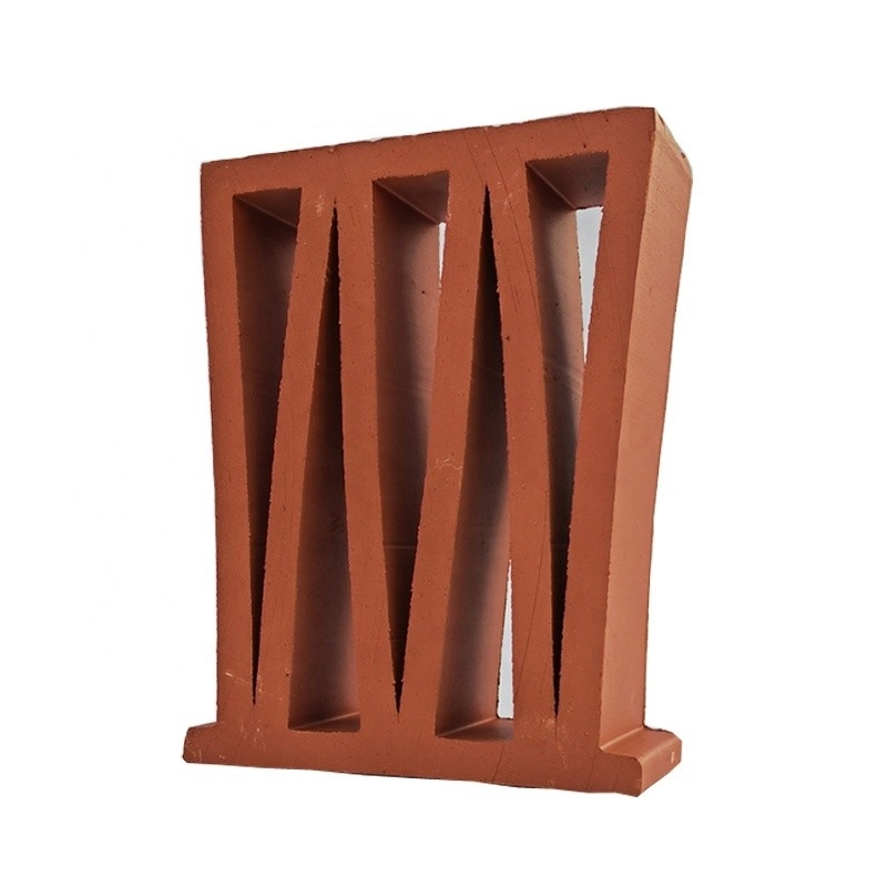 Matt Surface Sintered Technique Decorative Brick Wall Blocks For Ventilation In Cafe And Chinese Restaurant Interior Design